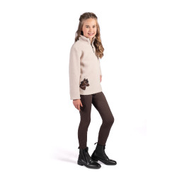 Pull polaire enfant Mia HKM Beige