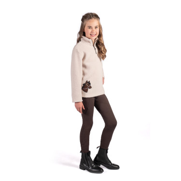 Pull polaire enfant Mia HKM Beige