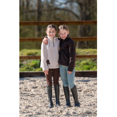 Pull polaire enfant Mia HKM Beige