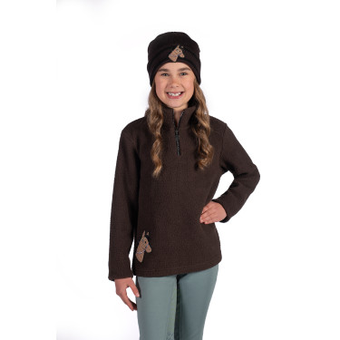 Pull polaire enfant Mia HKM Marron foncé