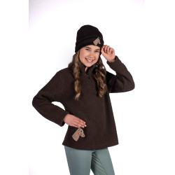 Pull polaire enfant Mia HKM Marron foncé