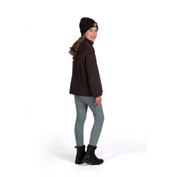 Kinderfleece trui Mia HKM Donkerbruin