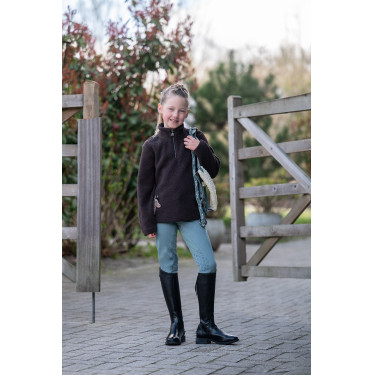 Pull polaire enfant Mia HKM Marron foncé