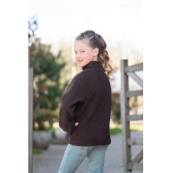 Pull polaire enfant Mia HKM Marron foncé