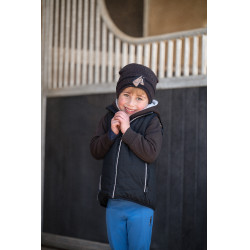 Casquette Mia HKM enfant Marron foncé