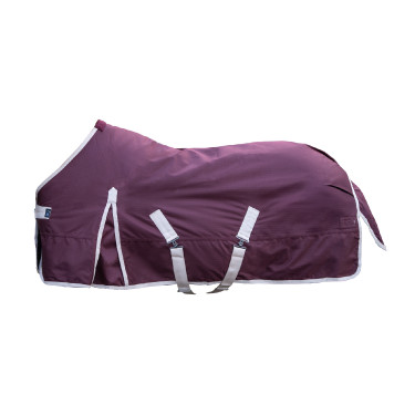 HKM Mia buiten deken voor Shetlands Donkerrood