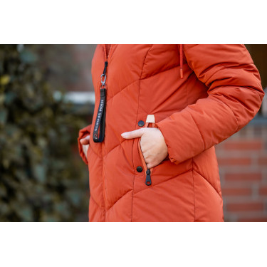 Doudoune longue Toronto HKM Cuivre Marron