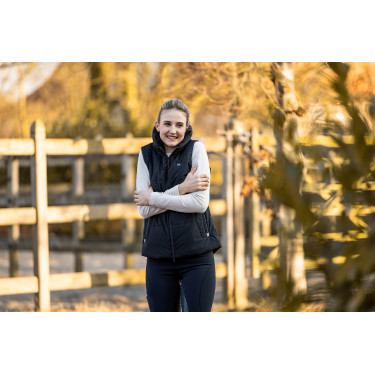 Canada Style verwarmd bodywarmer HKM Zwart