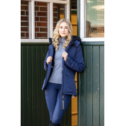 T-shirt fonctionnel Supersoft II HKM Bleu foncé T-shirt fonctionnel Supersoft II HKM Bleu foncé