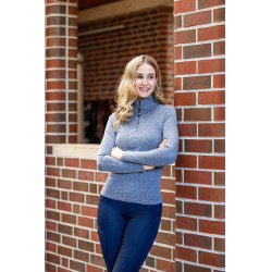 T-shirt fonctionnel Supersoft II HKM Bleu foncé T-shirt fonctionnel Supersoft II HKM Bleu foncé