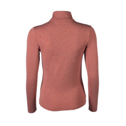 Functioneel T-shirt Supersoft II HKM Koper Bruin Functioneel T-shirt Supersoft II HKM Koper Bruin