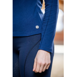 HKM Eva coltrui met lange mouwen T-shirt Donkerblauw