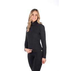 HKM Eva coltrui met lange mouwen T-shirt Zwart