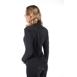 T-shirt manches longues col roulé Eva HKM Noir