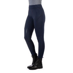 Legging Rio fond 1/1 en silicone HKM Bleu foncé Legging Rio fond 1/1 en silicone HKM Bleu foncé
