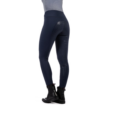 Legging Rio fond 1/1 en silicone HKM Bleu foncé Legging Rio fond 1/1 en silicone HKM Bleu foncé