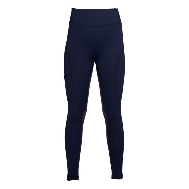 Legging Rio fond 1/1 en silicone HKM Bleu foncé Legging Rio fond 1/1 en silicone HKM Bleu foncé