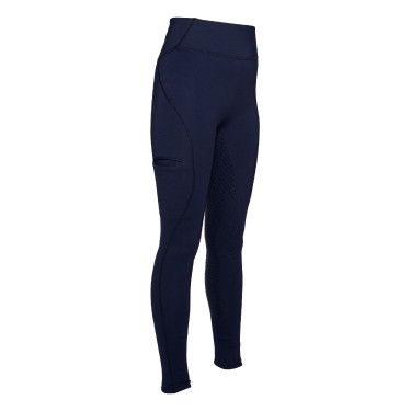 Legging Rio fond 1/1 en silicone HKM Bleu foncé Legging Rio fond 1/1 en silicone HKM Bleu foncé