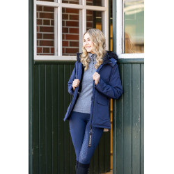 Legging Rio fond 1/1 en silicone HKM Bleu foncé Legging Rio fond 1/1 en silicone HKM Bleu foncé