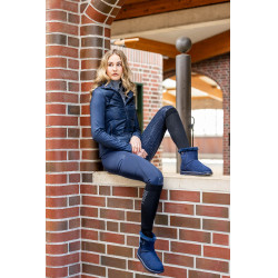 Legging Rio fond 1/1 en silicone HKM Bleu foncé Legging Rio fond 1/1 en silicone HKM Bleu foncé