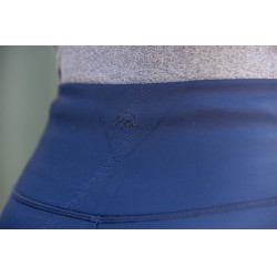Legging Rio fond 1/1 en silicone HKM Bleu foncé Legging Rio fond 1/1 en silicone HKM Bleu foncé