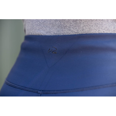 Legging Rio fond 1/1 en silicone HKM Bleu foncé Legging Rio fond 1/1 en silicone HKM Bleu foncé