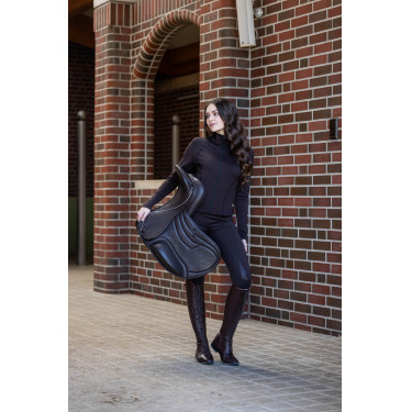 Legging Rio fond 1/1 en silicone HKM Marron foncé Legging Rio fond 1/1 en silicone HKM Marron foncé