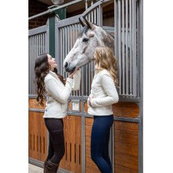 Legging Rio fond 1/1 en silicone HKM Marron foncé Legging Rio fond 1/1 en silicone HKM Marron foncé