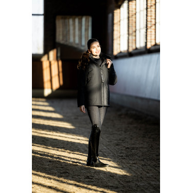 Legging Rio fond 1/1 en silicone HKM Noir