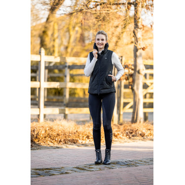 Legging Rio fond 1/1 en silicone HKM Noir