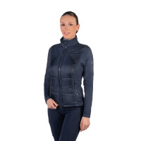 Veste bi-matières Prag II Style HKM Bleu foncé Veste bi-matières Prag II Style HKM Bleu foncé