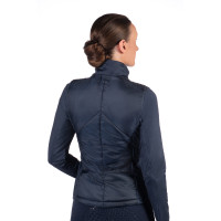 Veste bi-matières Prag II Style HKM Bleu foncé Veste bi-matières Prag II Style HKM Bleu foncé