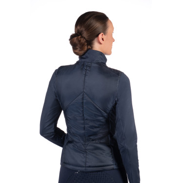 Veste bi-matières Prag II Style HKM Bleu foncé