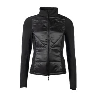 Veste bi-matières Prag II Style HKM Noir Veste bi-matières Prag II Style HKM Noir