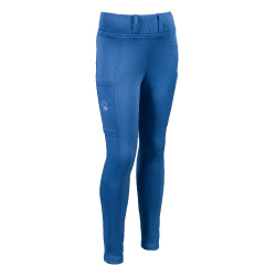 Legging Lana II stijl full seat 1/1 in siliconen HKM Blauw
