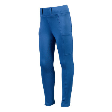 Legging Lana II stijl full seat 1/1 in siliconen HKM Blauw