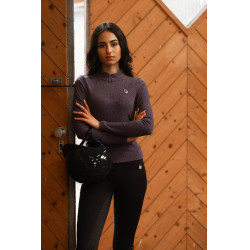 Legging Arezzo fond 1/1 en silicone Lauria Garrelli Bleu foncé