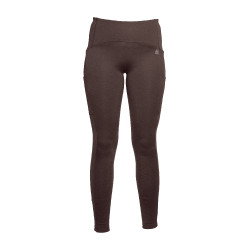 Legging Arezzo fond 1/1 en silicone Lauria Garrelli Marron foncé