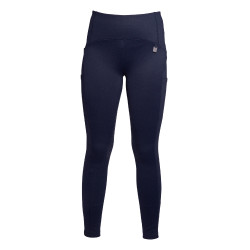 Legging Arezzo basanes en silicone Lauria Garrelli Bleu foncé