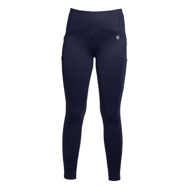 Legging Arezzo met siliconen kniegrip Lauria Garrelli Donkerblauw