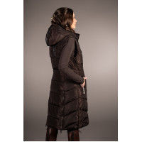 Doudoune longue Arezzo Lauria Garrelli Marron foncé Doudoune longue Arezzo Lauria Garrelli Marron foncé