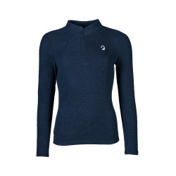 Polo met lange mouwen Arezzo Soft Lauria Garrelli Donkerblauw