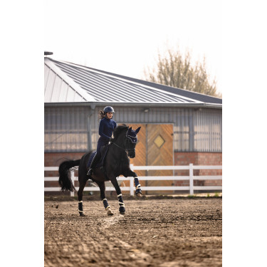 Polo met lange mouwen Arezzo Soft Lauria Garrelli Donkerblauw