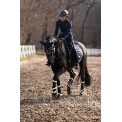 Polo met lange mouwen Arezzo Soft Lauria Garrelli Donkerblauw