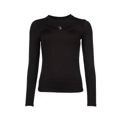 Polo à manches longues Arezzo Function Lauria Garrelli Marron foncé