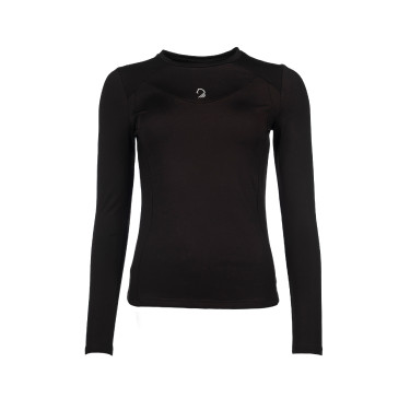 Polo à manches longues Arezzo Function Lauria Garrelli Marron foncé