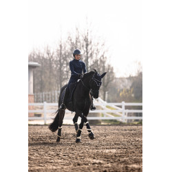 Ceinture en cuir Arezzo Lauria Garrelli Indigo Bleu