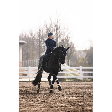Ceinture en cuir Arezzo Lauria Garrelli Indigo Bleu