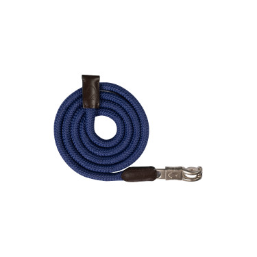 Longe Arezzo avec mousqueton antipanique Lauria Garrelli Indigo Bleu