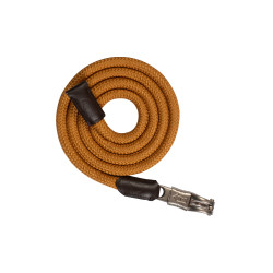 Longe Arezzo avec mousqueton antipanique Lauria Garrelli Moutarde Jaune